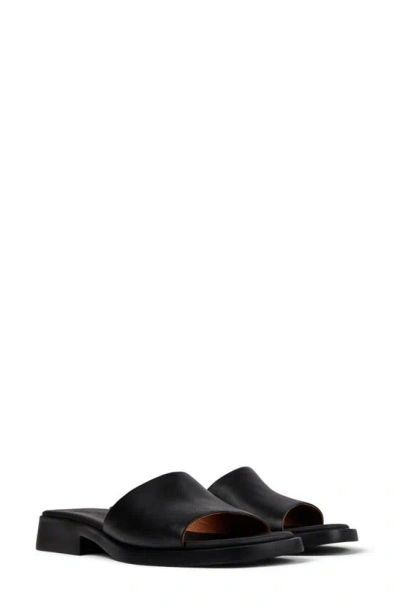 Camper Dana Slide Sandal In Black