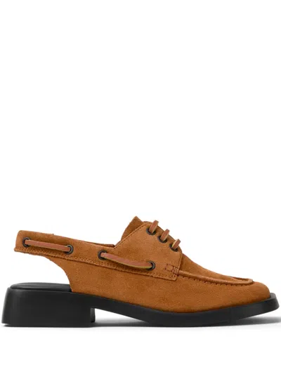 Camper Dana Slingback Pumps In Brown