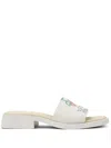 Camper Dana Twins Mules In White