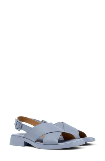 Camper Dana X-strap Sandal In Blue