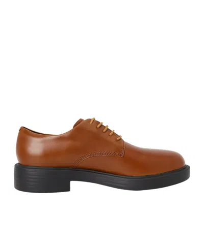 Camper Dean Brogues In Brown