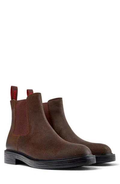 Camper Dean Chelsea Boot In Brown