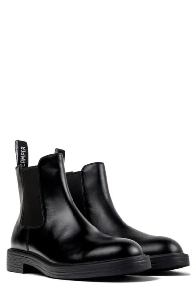 Camper Dean Chelsea Boot In Black