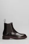 Camper Dean Chelsea Boot In Dark Brown