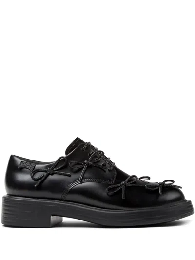 Camper Dean Derby Shoes In Black