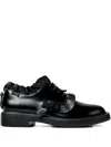 Camper Dean Derby Shoes In Black