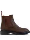Camper Dean Elastic-panel Chelsea Boots In Brown