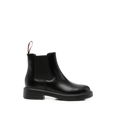CAMPER DEAN ELASTICATED-PANEL PULL-TAB CHELSEA BOOTS