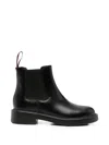 Camper Dean Elasticated-panel Pull-tab Chelsea Boots In Black
