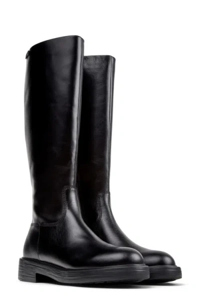 Camper Dean Knee High Boot In Black