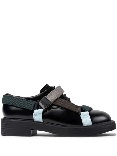 Camper Dean Lace-up Shoes In Black