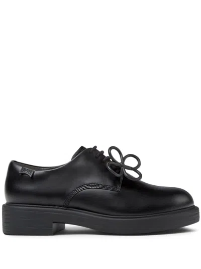 Camper Dean Lace-up Shoes In Black