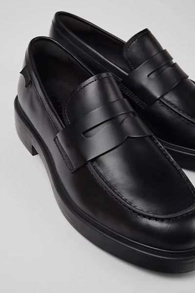 Camper Dean Leather Loafer In Black, Men's At Urban Outfitters