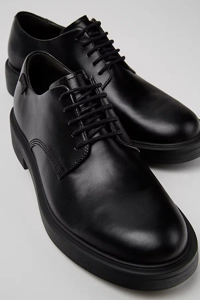 Camper Dean Leather Oxford Shoe In Black, Men's At Urban Outfitters