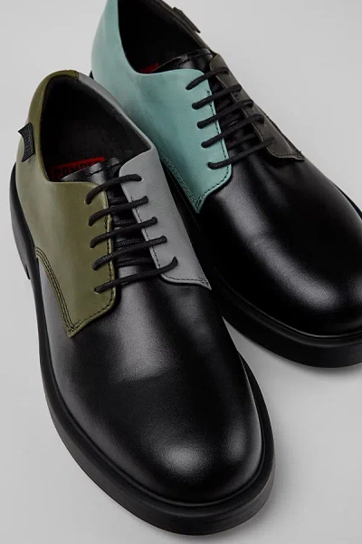 Camper Dean Leather Oxford Shoe In Blue, Men's At Urban Outfitters