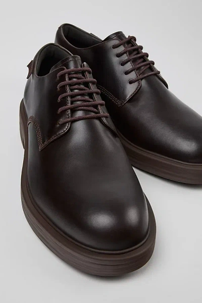 CAMPER DEAN LEATHER OXFORD SHOE IN BRASS, MEN'S AT URBAN OUTFITTERS