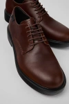 Camper Dean Leather Oxford Shoe In Copper, Men's At Urban Outfitters In Brown