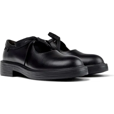 Camper Dean Mary Jane Flat In Black