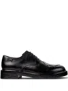 Camper Dean Twins Lace-up Leather Key-detail Derby Shoes In Black