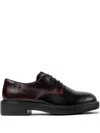 Camper Dean Twins Leather Derby Shoes In Black