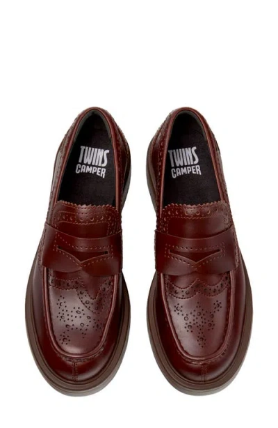 Camper Dean Twins Loafer In Brown