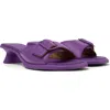 Camper Dina Slide Sandal In Bright Purple