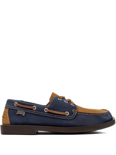 Camper Don Boat Shoes In Blue