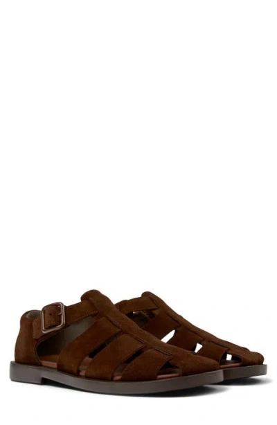 Camper Don Fisherman Sandal In Brown