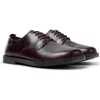 Camper Don Plain Toe Derby In Brown