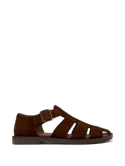 Camper Don Sandals In Brown