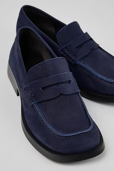 Camper Donna Leather Loafer In Blue, Women's At Urban Outfitters