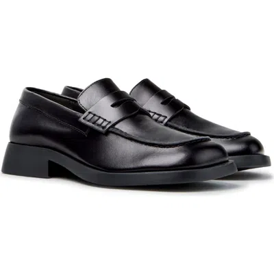 Camper Donna Penny Loafer In Black