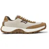 Camper Leather-panelled Lace-up Trainers In Neutral