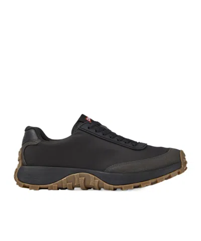 Camper Drift Trail Panelled Ripstop Sneakers In Black