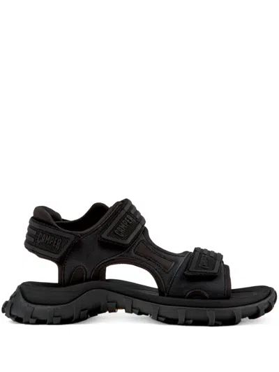 Camper Drift Trail Sandals In Black