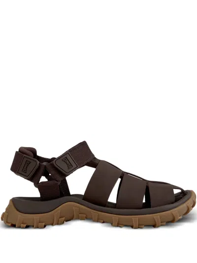 Camper Drift Trail Sandals In Brown