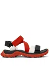 Camper Drift Trail Sandals In Red