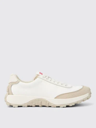 CAMPER DRIFT TRAIL SNEAKERS IN LEATHER AND RECYCLED FABRIC,E23136001
