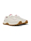 Camper Kids' Drift Trail Sneakers In White Natural