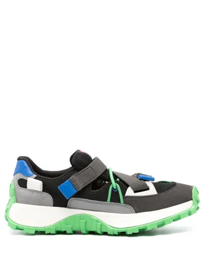 Camper Drift Trail Touch-strap Sneakers In Black