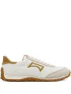Camper Low-top Lace-up Patchwork Sneakers In Multi