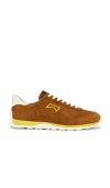Camper Drift Walk Suede Trainers In Brown