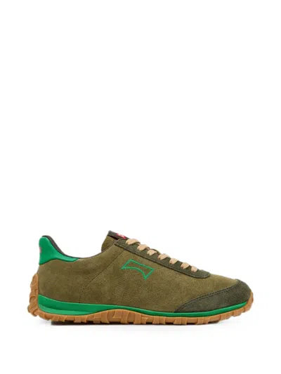 Camper Drift Walk Suede Sneakers In Green