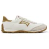 Camper Low-top Lace-up Patchwork Sneakers In White