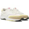 Camper Sneakers For Women In White,beige,yellow