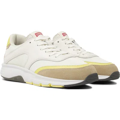 Camper Sneakers For Women In White,beige,yellow