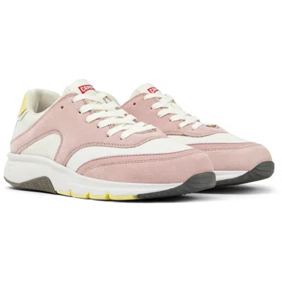 Camper Sneakers For Women In White,pink,yellow