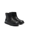 Camper Duet Ankle Boots In Black