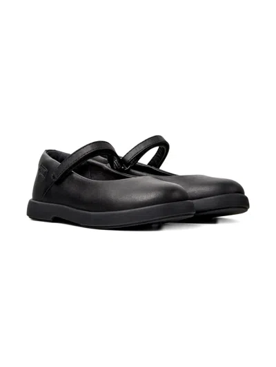 CAMPER DUET LEATHER BALLERINA SHOES