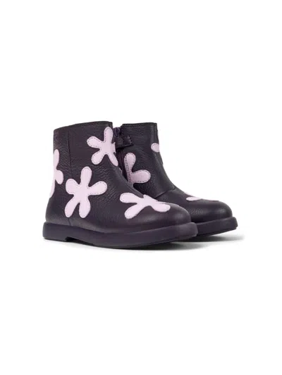 Camper Kids' Duet Twins Boots In Purple